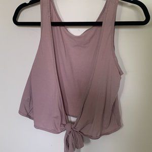 Lululemon low back wrap top